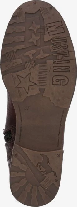 Mustang Enkellaarsjes Veterlaarsjes Dames Bordeaux -Kleding Verkoop 01a0ff7af250ef13135c8652acf3cb56