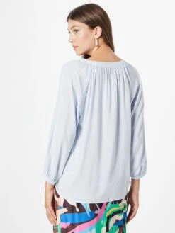 Part Two Blouses Met Korte Mouw Blouse Milean Dames Lichtblauw -Kleding Verkoop 031678ad1e8eaea55426ba43868ee9f0