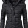 Marikoo Winterjassen Winterjas Unique Dames Zwart -Kleding Verkoop 04e8378a35817a421c98141d5fe9a7e2