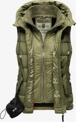 Marikoo Bodywarmers Bodywarmer Taisaa Dames Kaki 12 Marikoo Bodywarmers Bodywarmer Taisaa Dames Kaki -Kleding Verkoop 056ae9c4c2a37e4a2c12c9492ca0c8b7