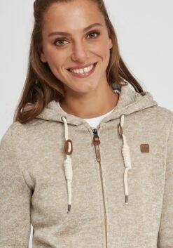 OXMO Sweatvesten Sweatvest Thory Dames Beige -Kleding Verkoop 067ad4e11f406d5b23a5904822e0c9cb