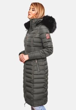 Navahoo Wintermantels Wintermantel Umay Dames Aardetinten -Kleding Verkoop 06e2fc386fefda30152a58ee0a647f2d