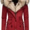 Navahoo Parkas Winterparka Sweety Dames Rood -Kleding Verkoop 07db49c17872cc28cfd1b2dd3020f527