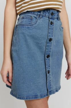 OXMO Mini Rokken Rok FRIGGA Dames Blauw 12 OXMO Mini Rokken Rok FRIGGA Dames Blauw -Kleding Verkoop 124ab489cf6f38ad5864aa01908eab20