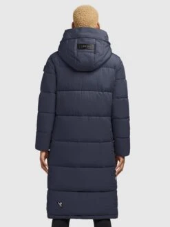 Khujo Wintermantels Wintermantel TIONE Dames Navy -Kleding Verkoop 144219840f32ad1532a4d666f04b3783