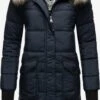 Marikoo Wintermantels Wintermantel Chaskaa Dames Navy -Kleding Verkoop 175c73f5050e3523a705e616bbd251c7