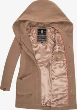 Marikoo Wintermantels Wintermantel Maikoo Dames Greige -Kleding Verkoop 1b5b6bef9d433ab57f825d8705d41cf6