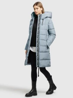 Khujo Wintermantels Wintermantel Jilias Dames Opaal -Kleding Verkoop 2060df590d3850ff9f3d436ec642963d