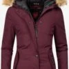 Navahoo Winterjassen Winterjas Laura Dames Bourgogne -Kleding Verkoop 2196ac60bbda03265e62bda939cf0182