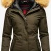 Navahoo Winterjassen Winterjas Laura Dames Kaki -Kleding Verkoop 226bff1bdda5e09dbc9c1a660d22cc0c