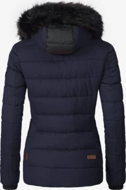 Marikoo Winterjassen Winterjas Unique Dames Nachtblauw -Kleding Verkoop 23ebe88537ce5b38bc5a4883c02017d6