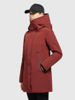Khujo Winterjassen Winterjas Viona 3 Dames Roestrood -Kleding Verkoop 243b1fde2f82195211b70a0a2f5a53e8