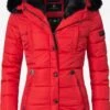 Marikoo Winterjassen Winterjas Lotusblüte Dames Rood -Kleding Verkoop 24cd4f17292557af202a2f3003b17887