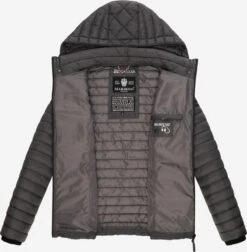 Marikoo Tussenjassen Tussenjas Samtpfote Dames Antraciet -Kleding Verkoop 2644a0be1527f6618592e9deeef0dd1d