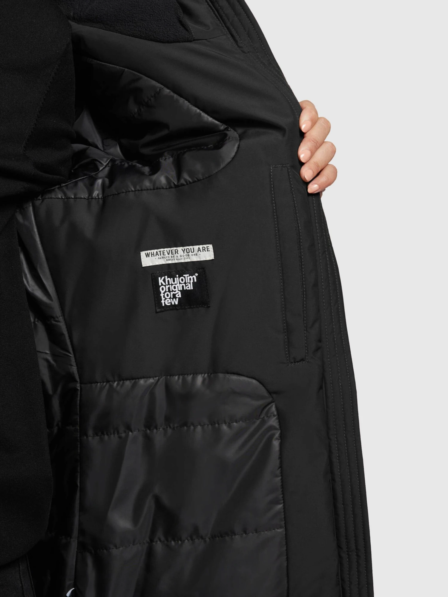 Khujo Korte Mantels Tussenmantel Amaray Dames Zwart 9 Khujo Korte Mantels Tussenmantel Amaray Dames Zwart - Afbeelding 7