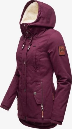Marikoo Winterjassen Winterjas Bikoo Dames Wijnrood -Kleding Verkoop 2c2461eb41d92d329ed307b5407e5c96
