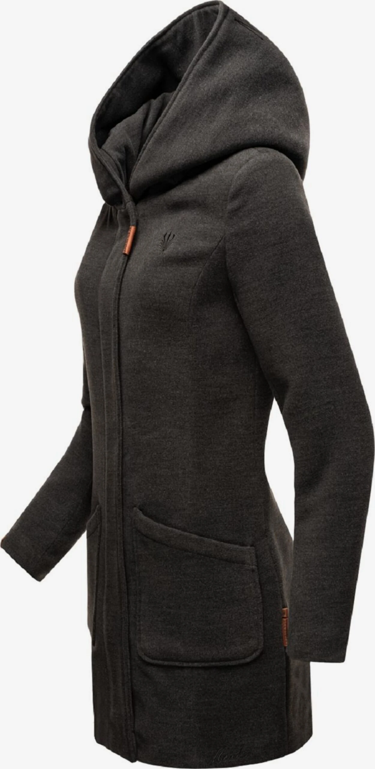 Marikoo Wintermantels Wintermantel Maikoo Dames Zwart 4 Marikoo Wintermantels Wintermantel Maikoo Dames Zwart - Afbeelding 2