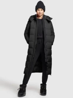 Khujo Wintermantels Wintermantel EMORIA MATT Dames Zwart -Kleding Verkoop 31af45779a8c6b374285da9d2bb6223e