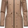 Marikoo Parkas Tussenparka Dames Donkerbeige -Kleding Verkoop 3bc9227145d7afb81fbb4a7e37f2d590