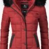 Marikoo Winterjassen Winterjas Unique Dames Rood -Kleding Verkoop 3bf189054df8e627b6f94801ffba5d52