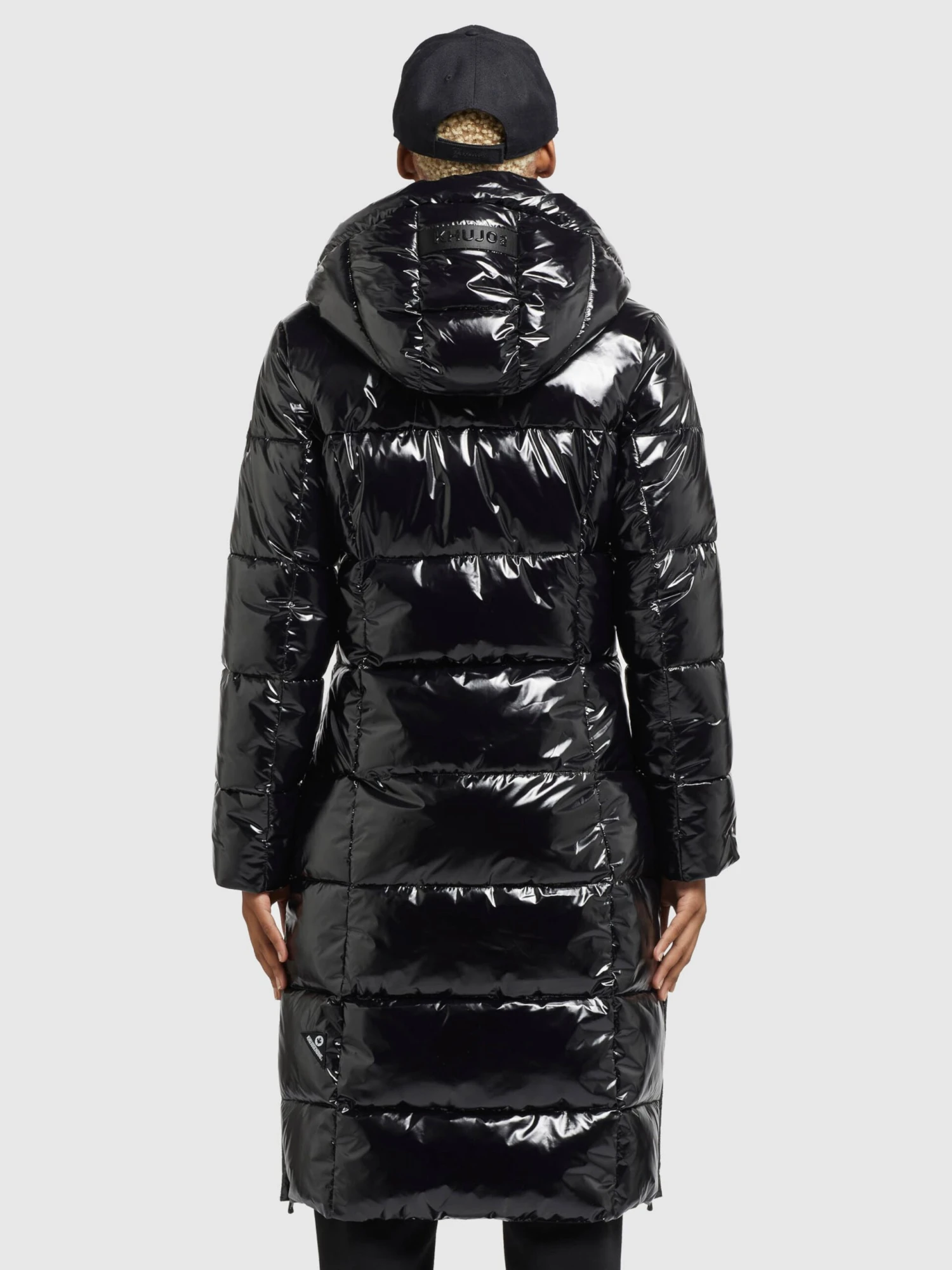 Khujo Wintermantels Wintermantel Tonka Dames Zwart 6 Khujo Wintermantels Wintermantel Tonka Dames Zwart - Afbeelding 4