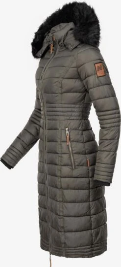 Navahoo Wintermantels Wintermantel Umay Dames Aardetinten -Kleding Verkoop 40e5e886d6d82b17bcb0f03369b9748b