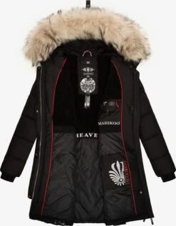 Marikoo Wintermantels Wintermantel Chaskaa Dames Zwart -Kleding Verkoop 48268750ef82e3e885b2e2294e9d31c1