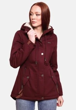 Marikoo Winterjassen Winterjas Bikoo Dames Wijnrood -Kleding Verkoop 4e127204d291b23609bab5b2e60b4651