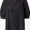 MOSS COPENHAGEN Blouses Met Korte Mouw Blouse Maribel Dames Zwart -Kleding Verkoop 4ea5ebc10d1e0abd38eec816056b7d91