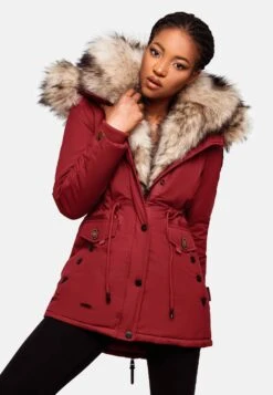 Navahoo Parkas Winterparka Sweety Dames Rood -Kleding Verkoop 56dc343f6e1382e5099bdeebfb7d72f8