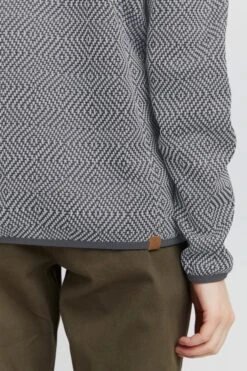 OXMO Outdoor Jassen Fleece Jas Pebbles Dames Grijs -Kleding Verkoop 57f662dafbb708b127032313a715b44f