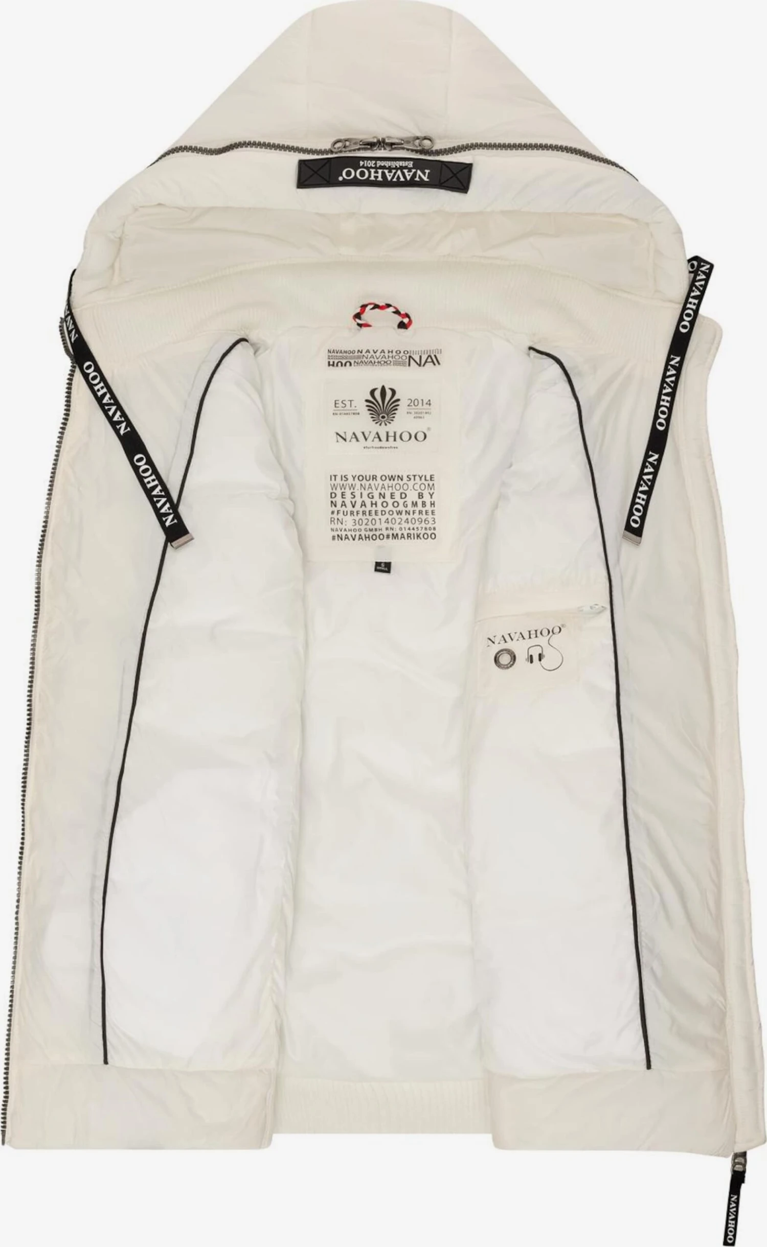 Navahoo Bodywarmers Bodywarmer Kassidy Dames Offwhite 6 Navahoo Bodywarmers Bodywarmer Kassidy Dames Offwhite - Afbeelding 4