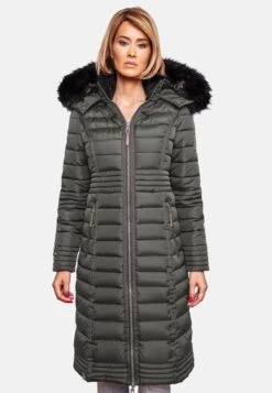 Navahoo Wintermantels Wintermantel Umay Dames Aardetinten -Kleding Verkoop 5a32d31fef8270b4a5e12ed4e9f9b7ba