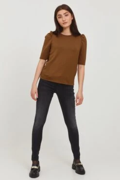 B.young T-shirts Shirt BYPUSTI Dames Bruin 10 B.young T-shirts Shirt BYPUSTI Dames Bruin -Kleding Verkoop 5e703736201ca73d5b1cd12b9170cabb