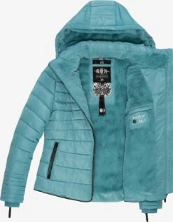 Marikoo Winterjassen Winterjas Amber Dames Blauw -Kleding Verkoop 68019605e03ed32fe7dea4f5f95f1ac6
