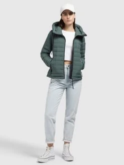 Khujo Tussenjassen Tussenjas Lovina4 Matt Dames Smaragd -Kleding Verkoop 6cb064fe00131d6754d83e0482e04243