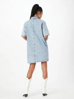 Mustang Blousejurken Blousejurk Perry Dames Blauw -Kleding Verkoop 6df231a8643a416e32371ee7ff9ae9f1