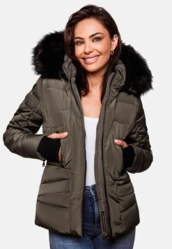 Navahoo Winterjassen Winterjas Adele Dames Taupe -Kleding Verkoop 726eddd5d105b755850725f95f8bb1c4
