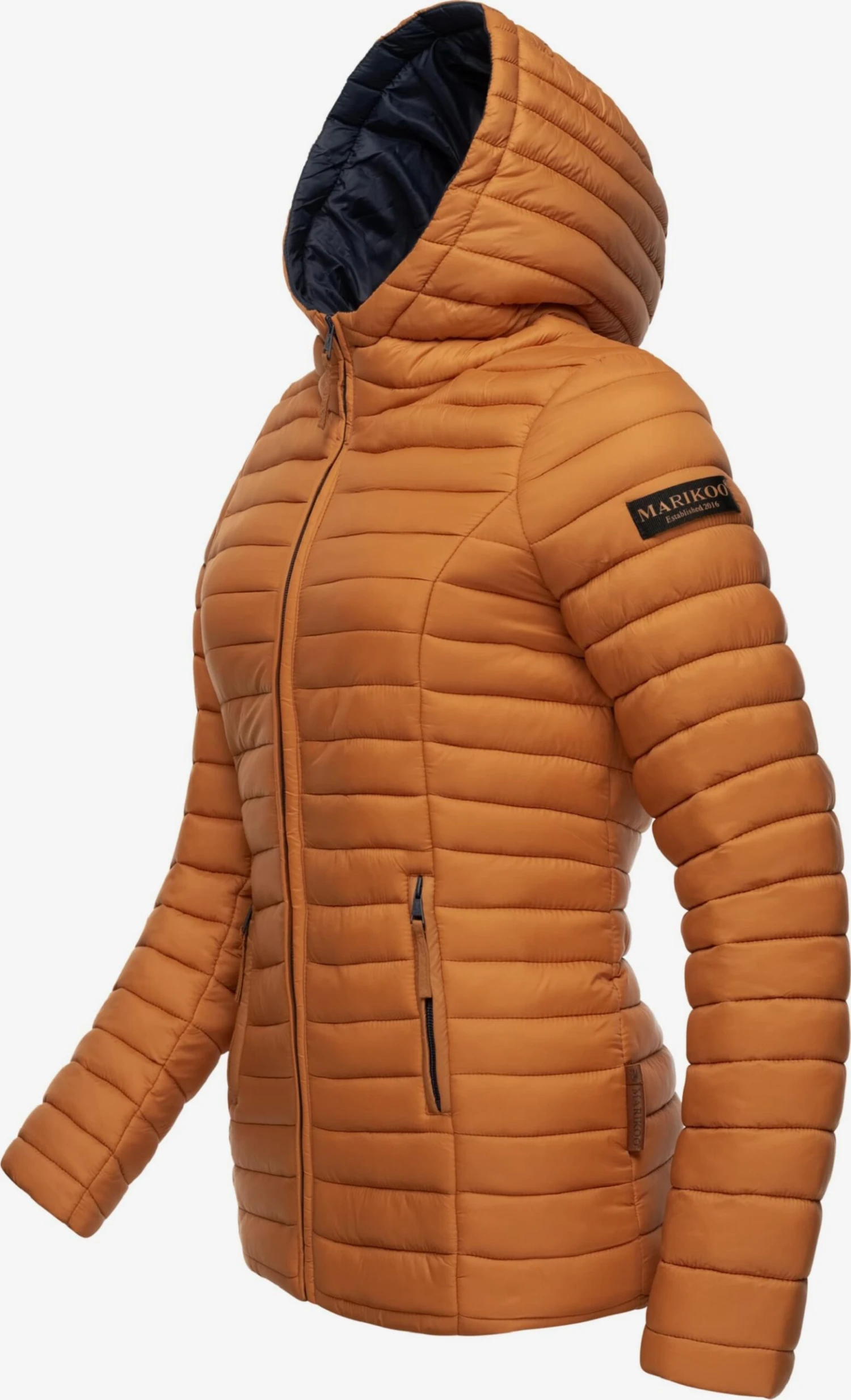 Marikoo Tussenjassen Tussenjas Asraa Dames Lichtbruin 4 Marikoo Tussenjassen Tussenjas Asraa Dames Lichtbruin - Afbeelding 2