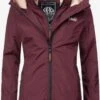 Marikoo Outdoor Jassen Functionele Jas Erdbeere Dames Wijnrood -Kleding Verkoop 8106e87cd59af7bc031c51f7b1789687