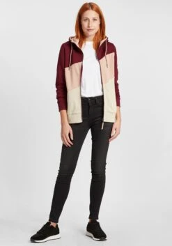 OXMO Sweatvesten Sweatvest Aggi Dames Rood -Kleding Verkoop 844dda47de6a7085b6ec56767e0394b5