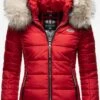Marikoo Winterjassen Winterjas Lerikaa Dames Rood -Kleding Verkoop 86e8a7520ce4eeb271fcb0aacf13d011