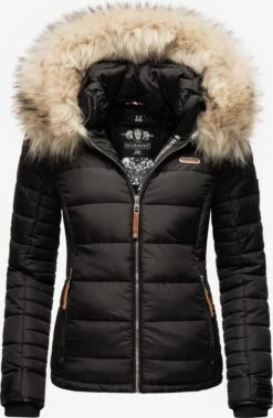 Marikoo Gewatteerde Jassen Winterjas Lerikaa Dames Zwart