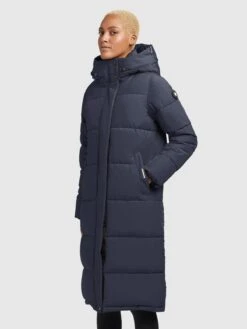 Khujo Wintermantels Wintermantel TIONE Dames Navy -Kleding Verkoop 8b00b84599f2ec07e8058ab3c038025f