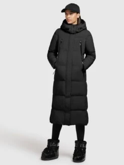 Khujo Tussenmantels Tussenmantel Melona Dames Zwart -Kleding Verkoop 8d298777f2d691999e154d6d75a5d38f