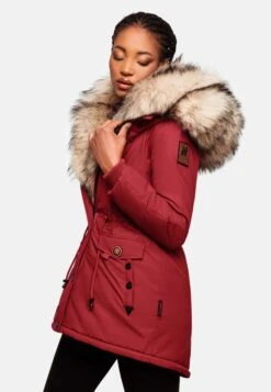 Navahoo Parkas Winterparka Sweety Dames Rood -Kleding Verkoop 8e0c8084ac7d0002472bc5baeef434af