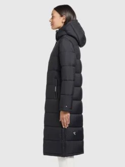 Khujo Wintermantels Wintermantel Corinna Dames Zwart -Kleding Verkoop 8eb8010e440b19f8a97efd34ac48c7bd