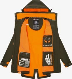 Marikoo Outdoor Jassen Functionele Jas Soulinaa Dames Olijfgroen -Kleding Verkoop 8f10567995e417092c27d0386ffed521