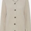 OXMO Vesten Gebreid Vest Oxhelga Dames Beige -Kleding Verkoop 9a87b3e4124c26f4d19453ffc3f8df14