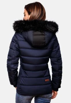 Marikoo Winterjassen Winterjas Unique Dames Nachtblauw -Kleding Verkoop a2c3c733c05e516245ddfbc67f2909f6